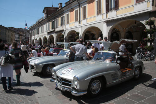 Mille Miglia 2014 in Brescia Italien