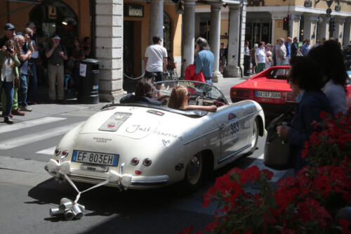 Mille Miglia 2014 in Brescia Italien